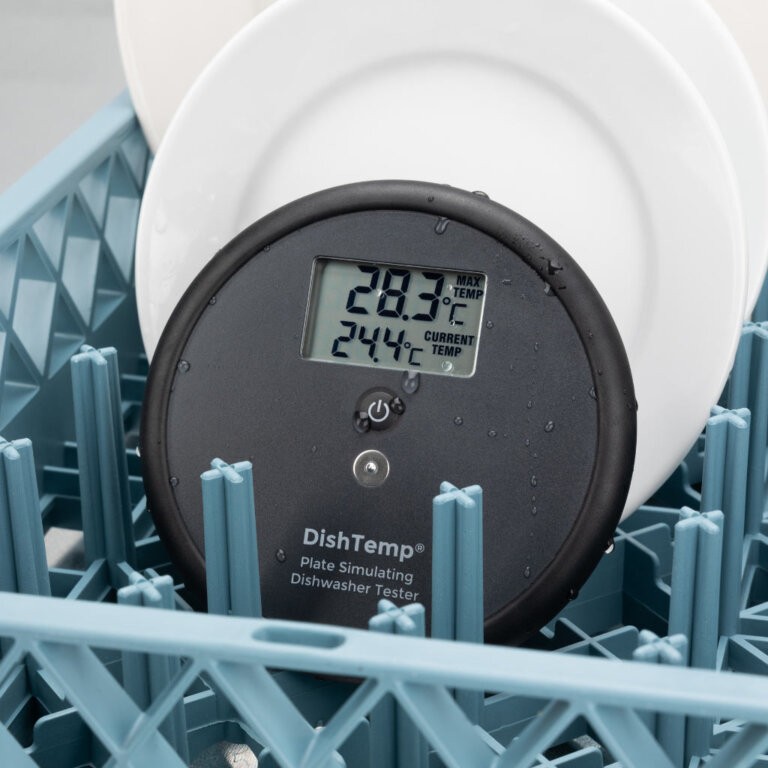Carehome Commercial Dishwasher Temperature Testing and Monitoring